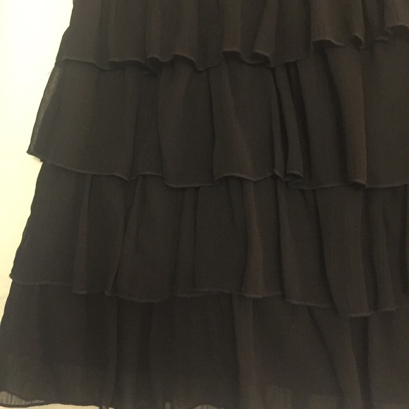 Black Ruffle Skirt - Picture 2 of 2